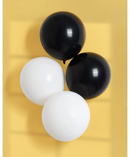 Black Balloons 12"+5" Ballons - 70Pcs Latex Black Balloon Arch Kit as Birthday Balloons Party Balloons Graduation Balloons Ge...