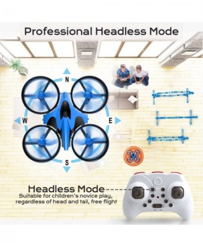 Mini Drone for Kids Beginners - Fun Fly Racing Games More Accessories RC Indoor Small UFO with Multiple Modes and 2 Batteries...