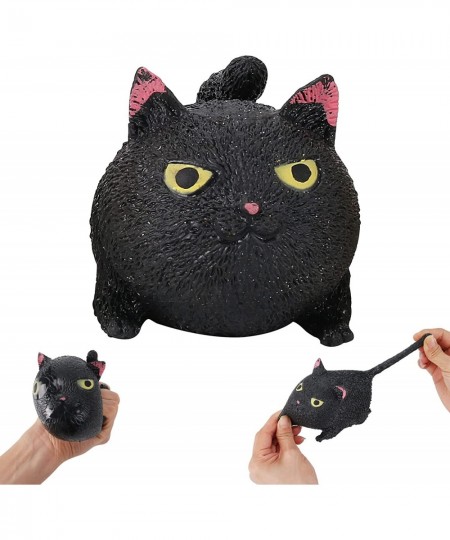 Cat nee doh Funny Cute Cat-Shaped Ball Cat Squishy Stress Balls Toy for Kids Adults Christmas Toys Party Favor Gifts for Chil...