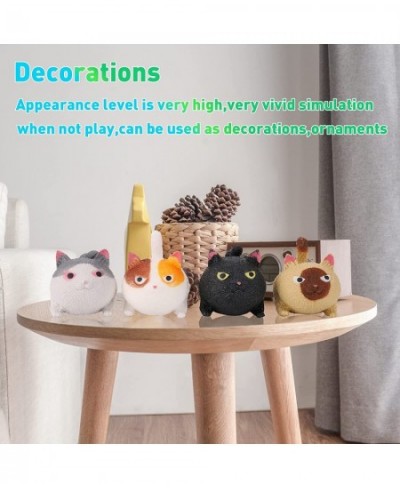 Cat nee doh Funny Cute Cat-Shaped Ball Cat Squishy Stress Balls Toy for Kids Adults Christmas Toys Party Favor Gifts for Chil...