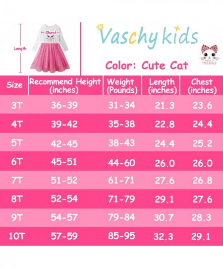 Tulle Dress for Girls Cute Casual Ruffle Princess Outfit Clothes Toddler/Little/Big Kid Girls Clothing Size 2-10T $37.10 - Ki...