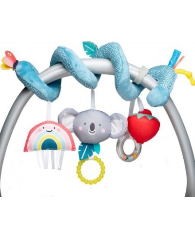 Koala Activity Spiral Baby’s Fun Accessory for Car Seat Crib Cot & Stroller Hanging Rattling Toys Newborn Sensory Toy Develop...