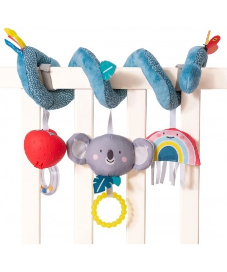 Koala Activity Spiral Baby’s Fun Accessory for Car Seat Crib Cot & Stroller Hanging Rattling Toys Newborn Sensory Toy Develop...