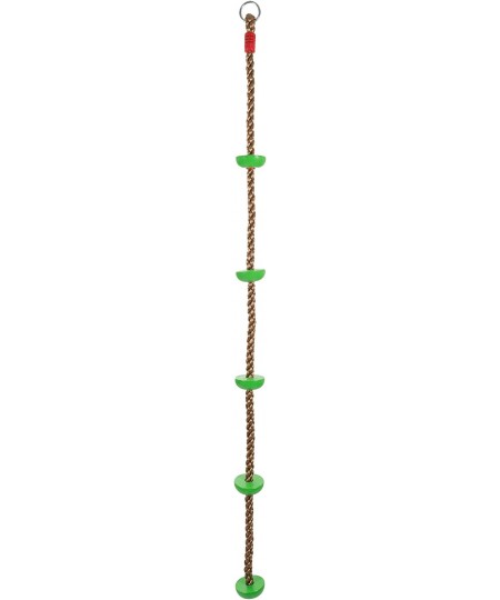 Climbing Rope Knotted Tree Swing Ladder- Kids Backyard Balance Equipment for Strength Exercise and Healthy Fun for Boys and G...