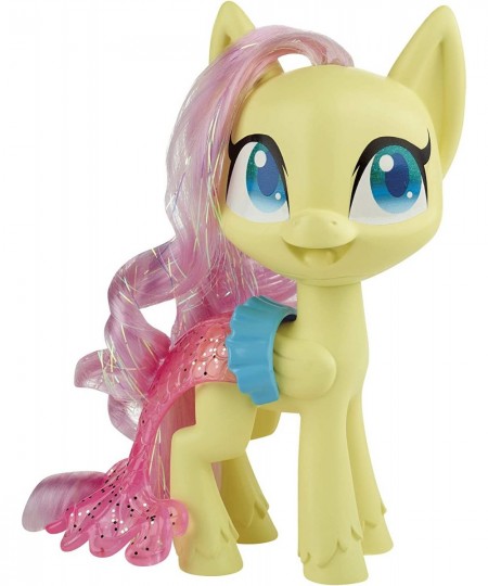 Fluttershy Potion Dress Up Figure -- 5-Inch Yellow Pony Toy with Dress-Up Fashion Accessories Brushable Hair and Comb $25.24 ...