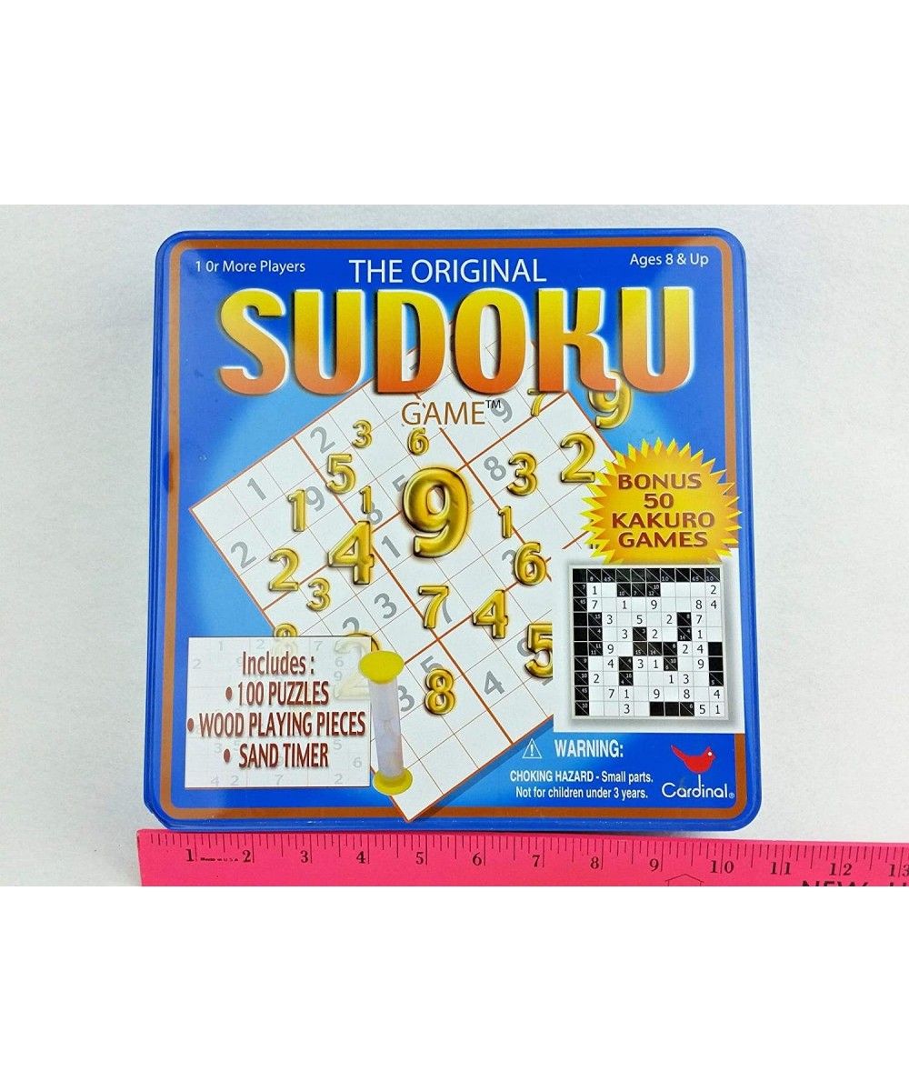 Industries Sudoku/Kakuro Deluxe Game Tin $41.65 - Sudoku Puzzles