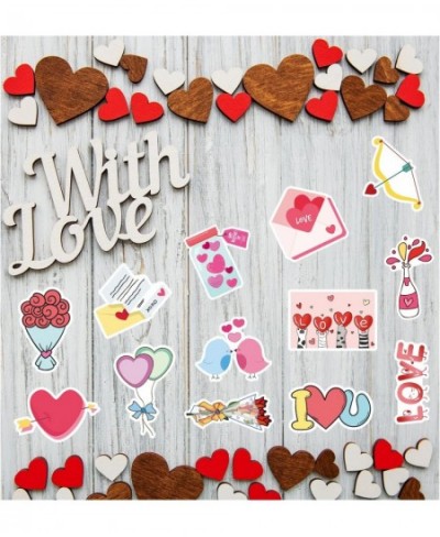 100PCS Valentine's Day Stickers for Kids Cute Vinyl Water Bottle Computer Scrapbook Valentine Decorations for Stickers $16.59...