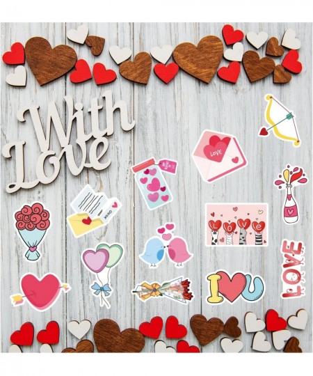 100PCS Valentine's Day Stickers for Kids Cute Vinyl Water Bottle Computer Scrapbook Valentine Decorations for Stickers $16.59...