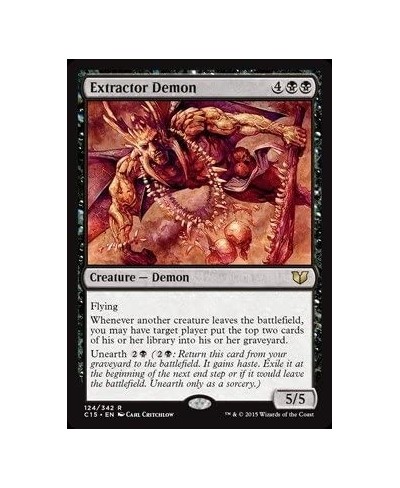 Extractor Demon (124/342) - Commander 2015 $12.17 - Card Games