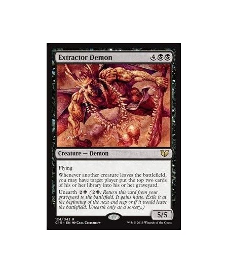 Extractor Demon (124/342) - Commander 2015 $12.17 - Card Games