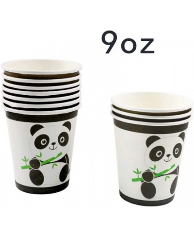 Baby Panda Themed Party Supplies Disposable Panda Baby Paper Cups -8 oz Panda Baby Birthday Party Supplies Decorations for Bo...