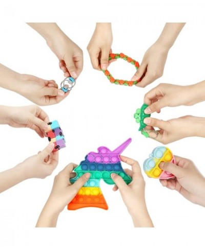 Fidget Toys Pack Set Pop Fidgets Toy Sets Packs Fidget Toys Pack Stress Relief and Anti-Anxiety Tools Sensory Toys (23 Packs)...