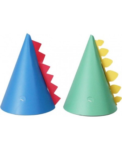 Dinosaur Party Hats | 12 Pack | Dinosaur Spike Birthday Party Hats for Kids | T-rex Birthday Party Supply | Blue and Teal $19...