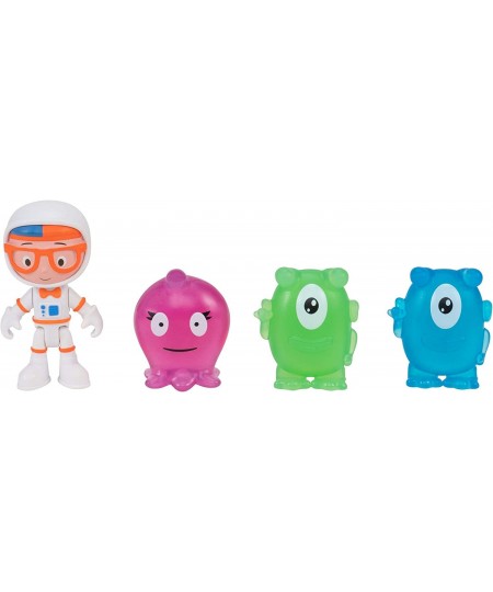 Moon Rock Adventures - Includes Space Rocket Monster Mobile Astronaut Character Figure Flag Ramp Green Alien Blue Alien Surpr...