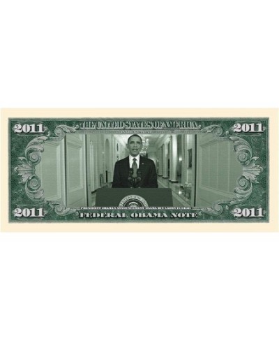 Barack Obama 2011 Commemorative Dollar Bill Collectible in Currency Holder $15.95 - Gags & Practical Joke Toys