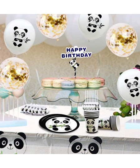 Baby Panda Themed Party Supplies Disposable Panda Baby Paper Cups -8 oz Panda Baby Birthday Party Supplies Decorations for Bo...