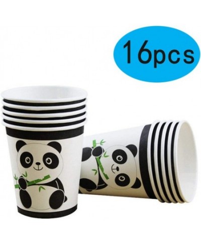 Baby Panda Themed Party Supplies Disposable Panda Baby Paper Cups -8 oz Panda Baby Birthday Party Supplies Decorations for Bo...