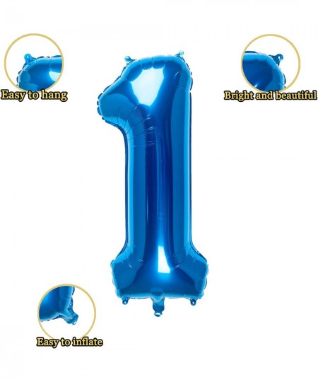 32 Inch Blue Number 1 Balloons Foil Ballon Digital Birthday Party Decoration Supplies (Blue Number 1 Balloon) $15.01 - Kids' ...