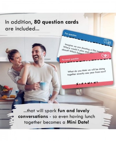 Date Night Ideas and Couples Conversation Cards - Perfect Couple Gift - Wife Birthday Gift Idea - Birthday Gift for Boyfriend...