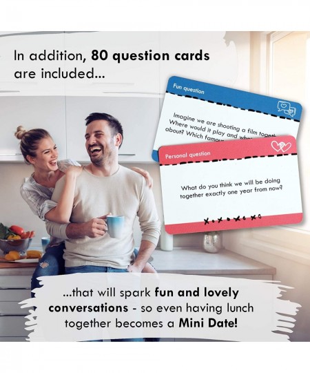 Date Night Ideas and Couples Conversation Cards - Perfect Couple Gift - Wife Birthday Gift Idea - Birthday Gift for Boyfriend...