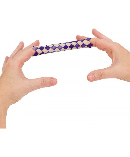 Chinese Finger Trap Magical Comedy Gimmick for Kids Teens or Adults Surprise Birthday Party Favors Goodie Bag Novelty Stuff G...