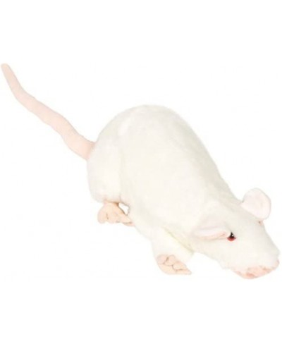 NP8229A 13 In. Rat - White Animal Puppet $42.61 - Plush Puppets