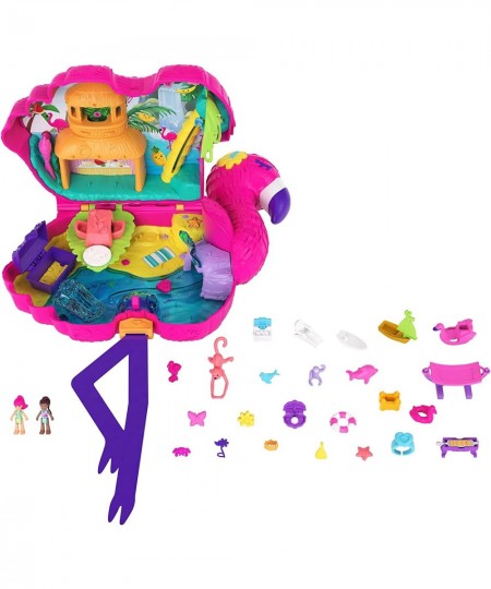 Flamingo Party Large Compact Playset with 26 Surprises Pop & Swap Feature Tropical Party Play Areas Ages 4 & Up $33.32 - Piñatas