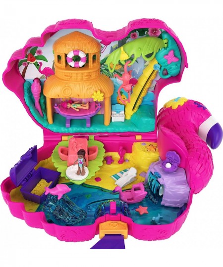 Flamingo Party Large Compact Playset with 26 Surprises Pop & Swap Feature Tropical Party Play Areas Ages 4 & Up $33.32 - Piñatas