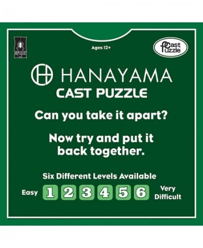 Infinity Hanayama Metal Brainteaser Puzzle Mensa Rated Level 6 for Ages 12 and Up from University Games $24.23 - Brain Teaser...