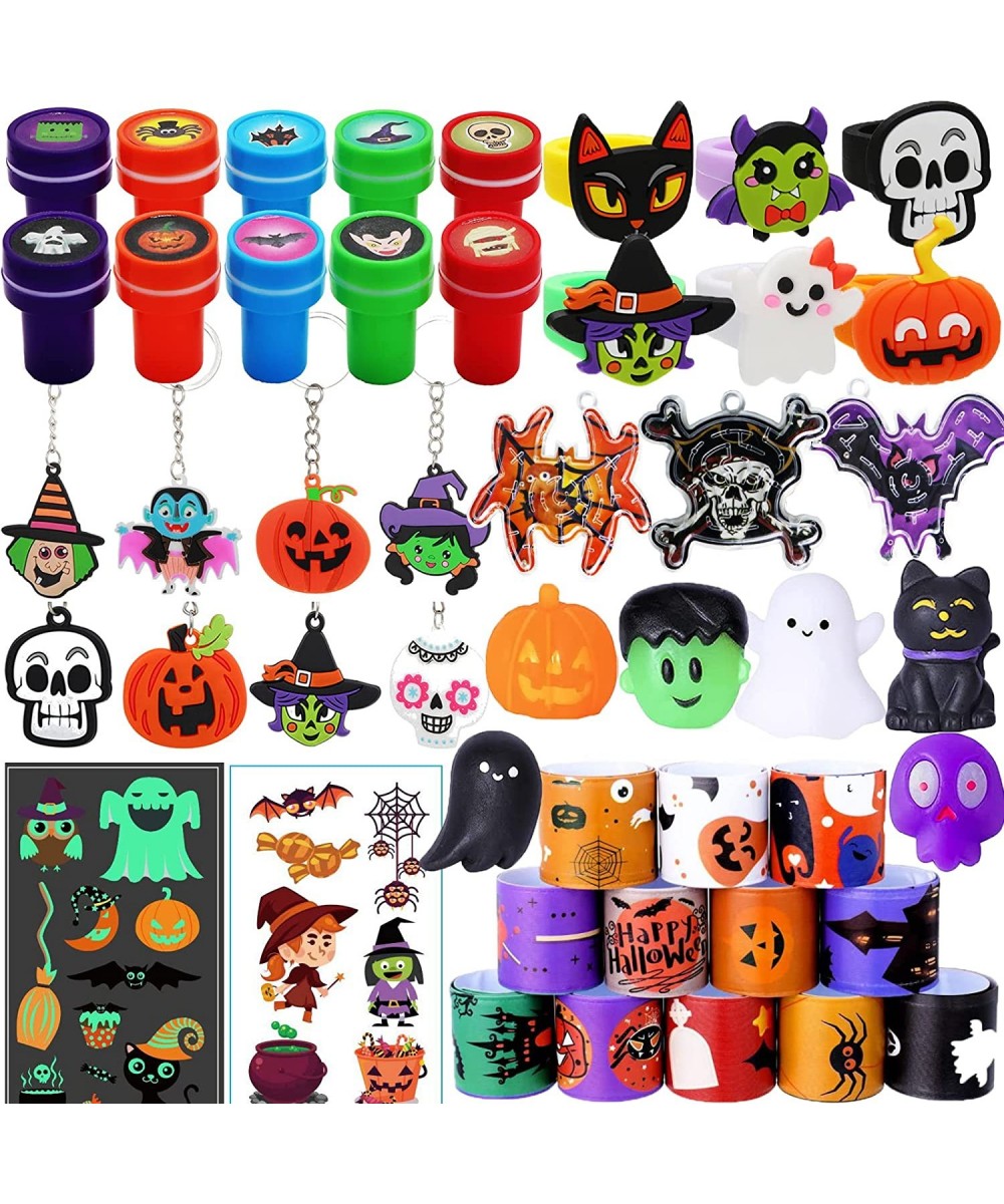 54 Pcs Halloween Party Favors for Kids Pinata Filler Goodie Bag Stuffers School Classroom Rewards Treasure Box Toys Treasure ...