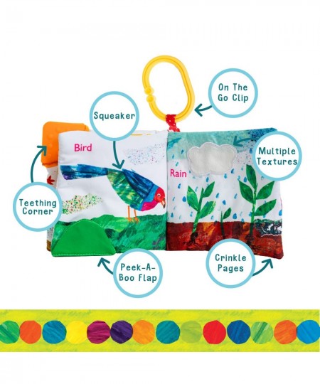 World of Eric Carle The Very Hungry Caterpillar Tiny Seed Clip-On Soft Book $24.85 - Baby Teether Toys