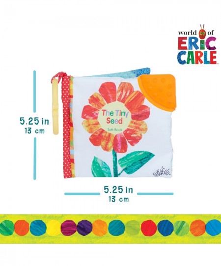 World of Eric Carle The Very Hungry Caterpillar Tiny Seed Clip-On Soft Book $24.85 - Baby Teether Toys