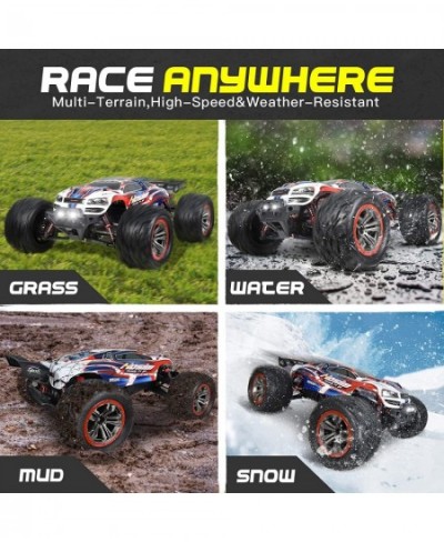 1:10 30+MPH 4WD Large Size RC Cars 2.4Ghz All Terrains Electric Toy Off Road RC Monster Truck Vehicle Car for Boys and Adults...