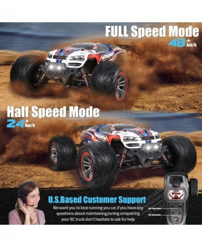 1:10 30+MPH 4WD Large Size RC Cars 2.4Ghz All Terrains Electric Toy Off Road RC Monster Truck Vehicle Car for Boys and Adults...