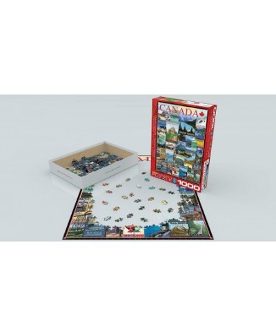 Travel Canada Vintage Ads Puzzle (1000 Piece) (6000-0778) $34.82 - Jigsaw Puzzles