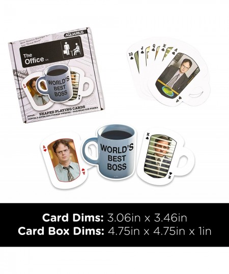 The Office Playing Cards - The Office Shaped Deck of Cards for Your Favorite Card Games - Officially Licensed The Office Merc...