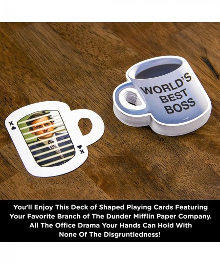 The Office Playing Cards - The Office Shaped Deck of Cards for Your Favorite Card Games - Officially Licensed The Office Merc...