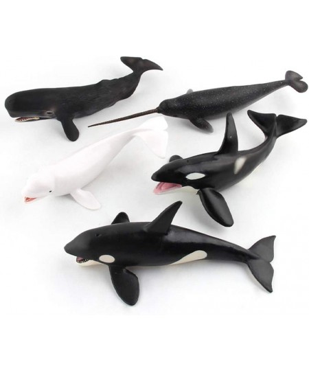 9 Pack Large Ocean Animal Toys Realistic Party Favor Sea Animal Figurines Educational School Project Marine Animal Figures fo...