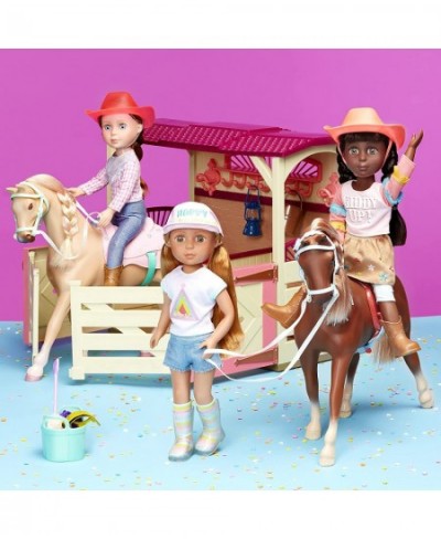 – Astrid 14-inch Poseable Doll – Red Hair & Hazel Eyes — Camping Outfit Matching Cap and Glitter Boots –Toys Clothes and Acce...