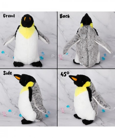 Penguin Plush Toy 10" Stuffed Animal Small Plushie Doll Soft Fluffy Like Real Penguin Hugging Toy - Present for Every Age & O...