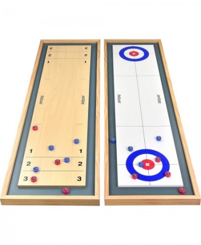 Shuffleboard and Curling 2 in 1 Board Games - Classic Tabletop or Giant Size - Choose Your Style $73.90 - Board Games