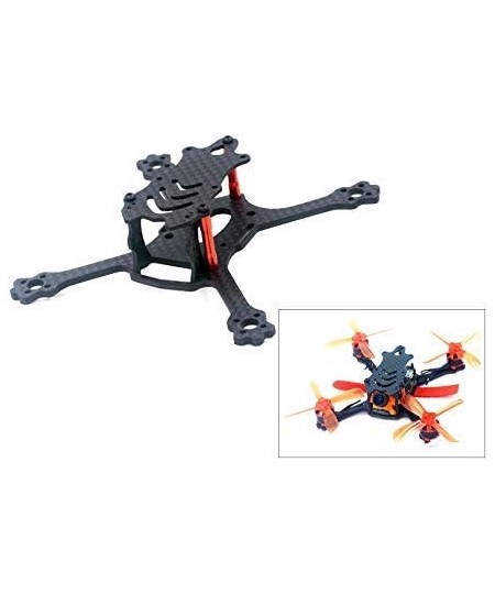 ALFA-Genie110 110mm 2.4 inch FPV Frame Stretch X Micro Carbon Fiber Quadcopter Frame Kit Mini Quad FPV Racing Drone with 2.5m...