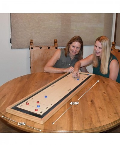 Shuffleboard and Curling 2 in 1 Board Games - Classic Tabletop or Giant Size - Choose Your Style $73.90 - Board Games