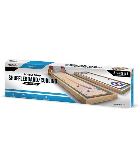 Shuffleboard and Curling 2 in 1 Board Games - Classic Tabletop or Giant Size - Choose Your Style $73.90 - Board Games