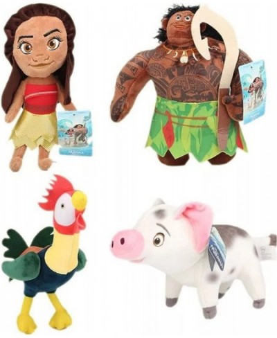 Ocean Romance Moana Princess Moana Maui Heihei Pua Plush Stuffed Soft Toys Cartoon Moana Adventure Dolls Toys For Kids Gifts ...