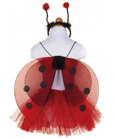 43575 Glitter Ladybug Tutu with Wings & HB US Size 4-6 Red $41.29 - Kids' Costumes