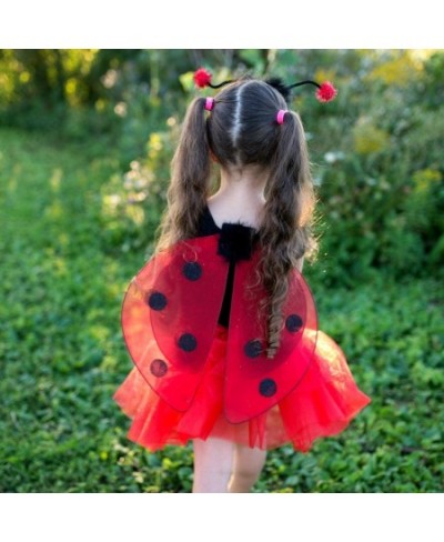 43575 Glitter Ladybug Tutu with Wings & HB US Size 4-6 Red $41.29 - Kids' Costumes