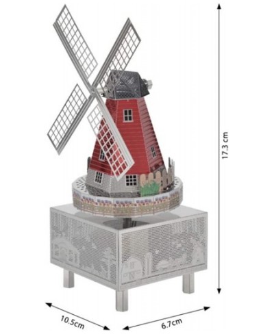 3D Metal Puzzle Windmill Music Box Metal Model Kits DIY 3D Puzzle for Adult Art Craft Home Decor Gifts Toys (Little Star) $46...