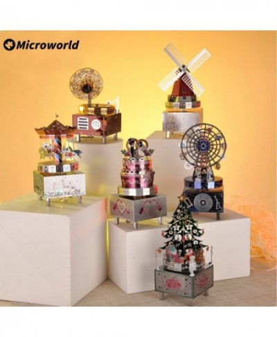 3D Metal Puzzle Windmill Music Box Metal Model Kits DIY 3D Puzzle for Adult Art Craft Home Decor Gifts Toys (Little Star) $46...