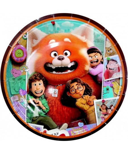 Red Panda Party Supplies Includes 20 Paper Plates - 20 Napkin - 1 Table Cloth Serves 20 Guest $23.68 - Kids' Party Tableware